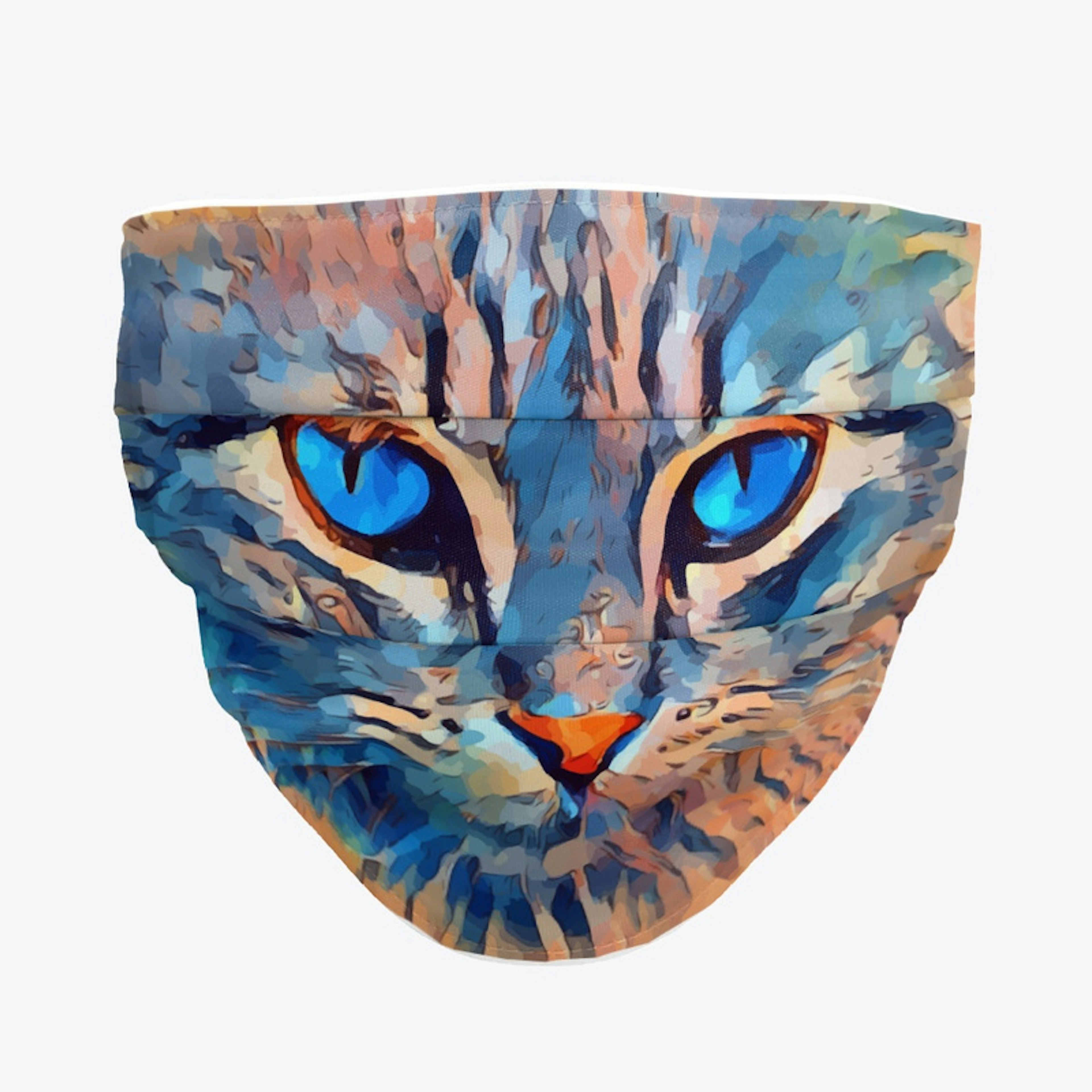 Animated Cat Face Mask